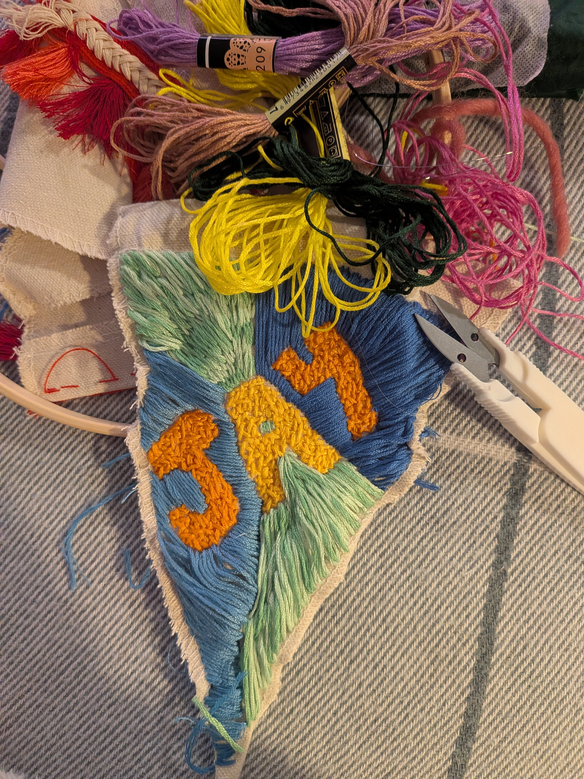 Pink-collar Gallery Founding Supporter Bunting