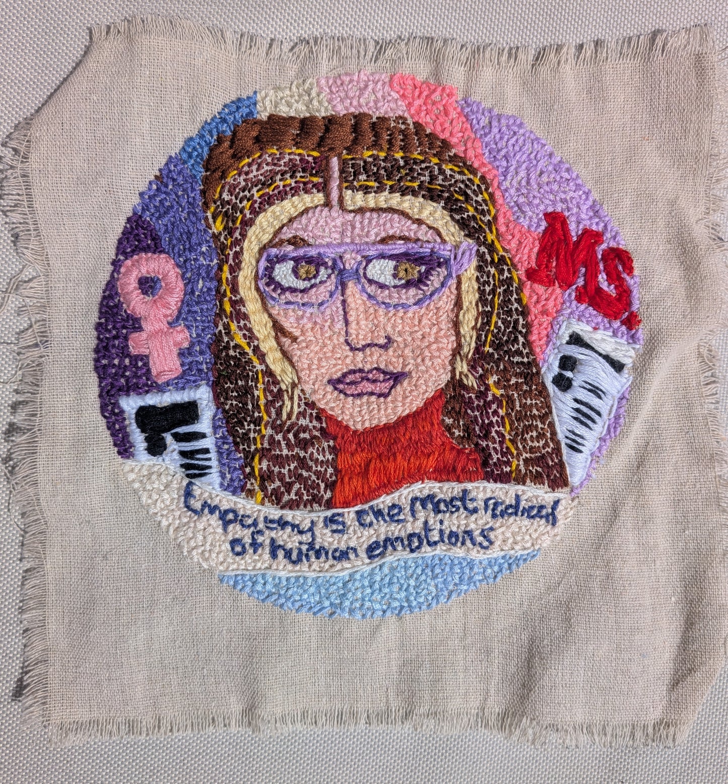 Stitched Icon: Gloria Steinem — Michaela Wetherell