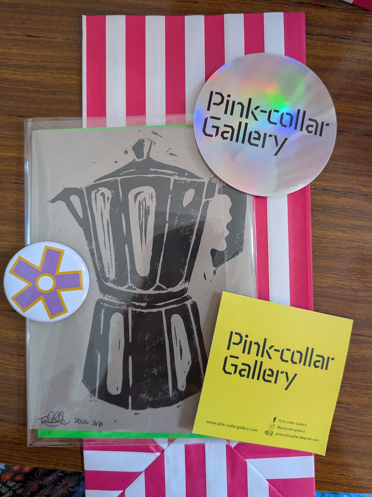 Pink-collar Gallery Mystery Bags